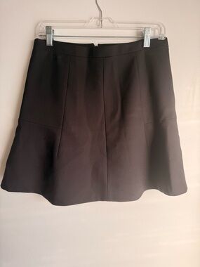 J Crew Black A-Line Women's Skirt